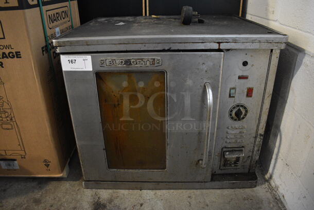 Blodgett CTB-1 Stainless Steel Commercial Electric Powered Half Size Convection Oven w/ View Through Door and Metal Oven Racks. 208-230 Volts, 1 Phase. 30.5x25.5x25 - Image 1 of 7