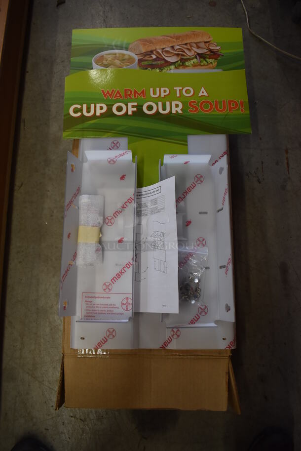 4 BRAND NEW IN BOX! Duke Poly 2 Tier Attachment for Soup Warmer. 27x14.5x1. 4 Times Your Bid! - Image 1 of 10