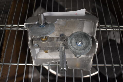 Metal Commercial Blade Sharpener. 6x6x5