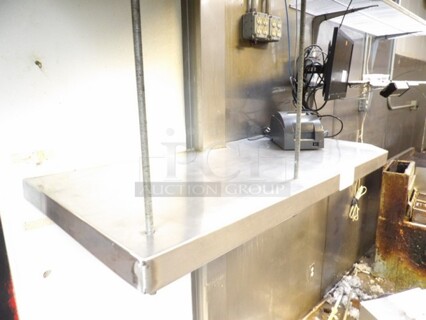 Stainless Steel Shelf 
3'10.5"x1'10.25"