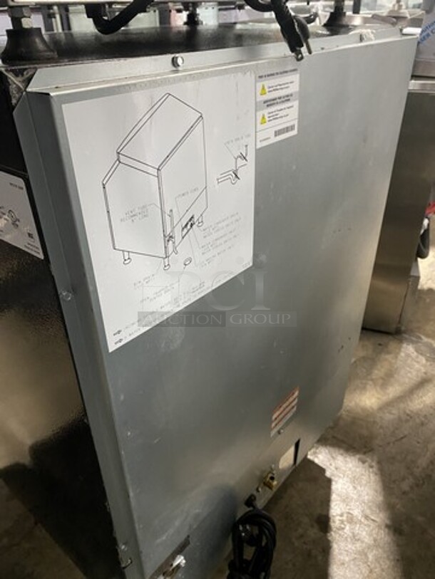 2022 LATE MODEL! Motak Commercial Under The Counter Ice Machine! Model PKU0155FA Serial 310653233! 115V 1 Phase! On Legs!  - Image 4 of 7