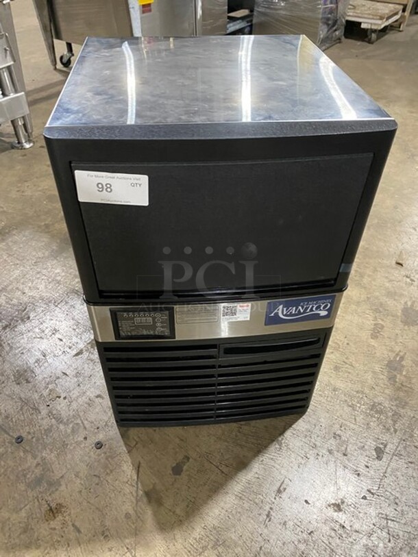 Avantco Commercial Under The Counter Ice Maker! Model 194UCF120A Serial 194UCF120A23090033! 115V! - Image 1 of 8