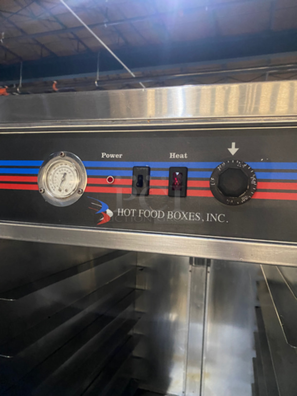 Hot Food Boxes Commercial Insulated Heated Holding Cabinet! All Stainless Steel! On Casters! Model: SH14 115V - Image 6 of 9