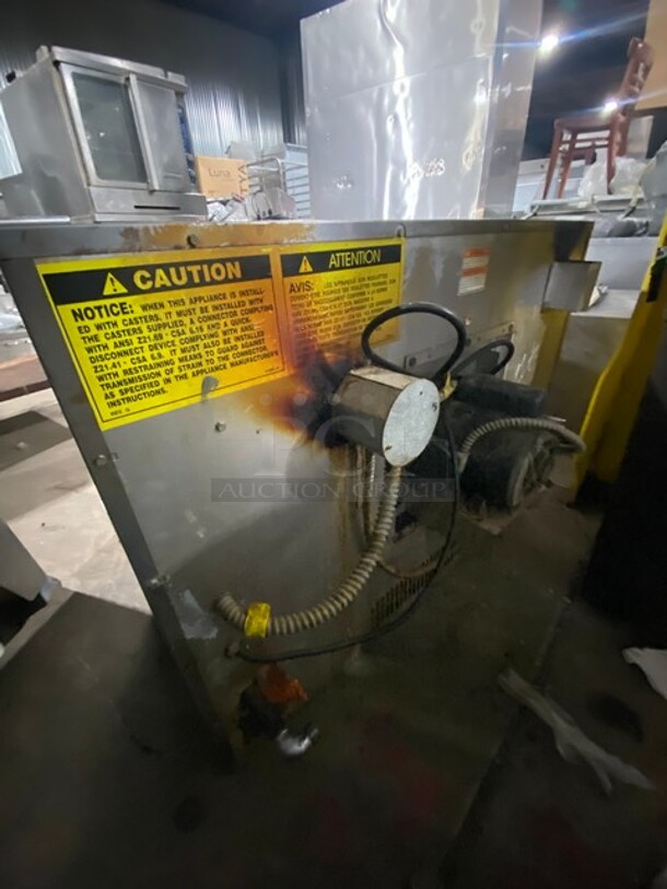 WOW! Vulcan Natural Gas Powered Heavy Duty Commercial Convection Oven! With View Through Doors! With Metal Oven Racks! All Stainless Steel! With Legs! - Image 5 of 10