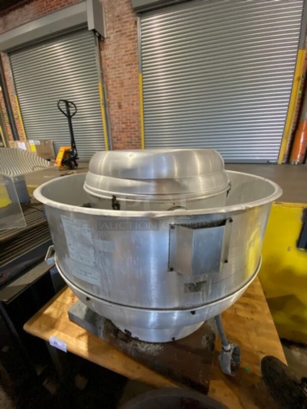 Flo Aire Commercial Rooftop Mushroom Exhaust Fan! All Stainless Steel! - Image 4 of 7