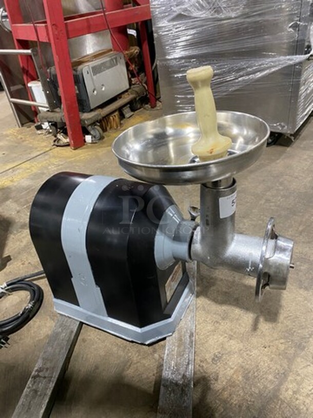 Nice! Hobart Commercial Countertop Meat Grinder! All Stainless Steel! MODEL 4722 SN:882105 230V - Image 2 of 8