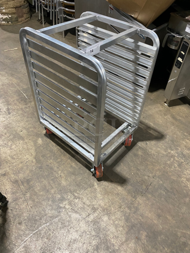 NEW! Channel Commercial Pan Transport Rack! Holds Full Size Pans! On Casters! - Image 3 of 5