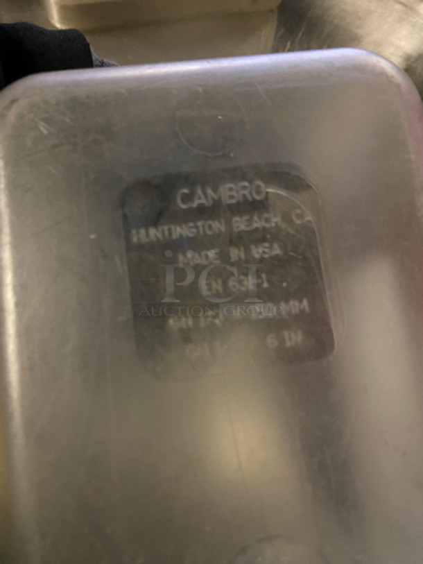 Cambro Clear Poly Food Storage Containers! 3x Your Bid! - Image 5 of 5