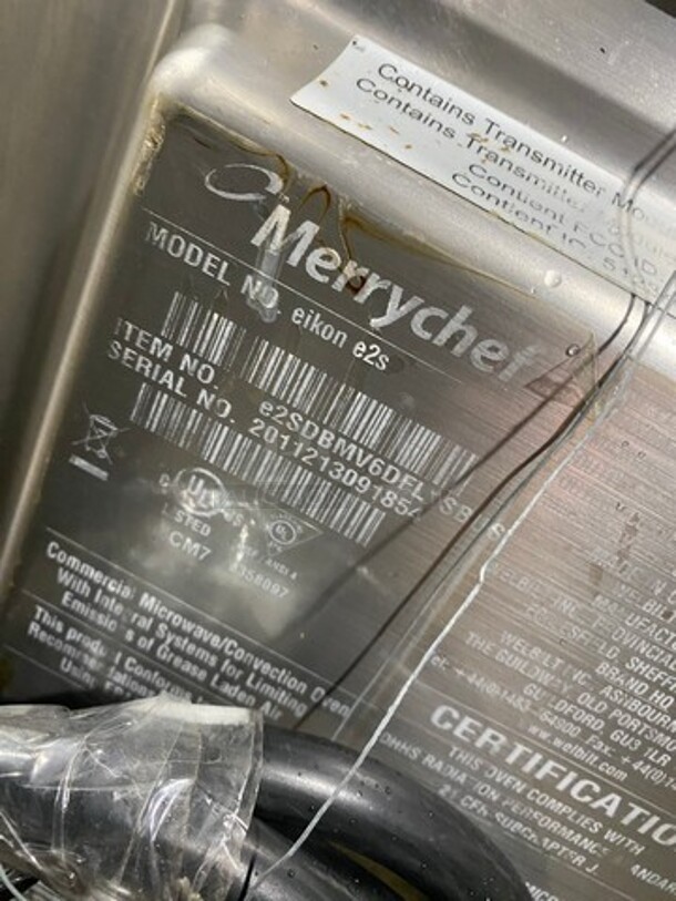 WOW! Merrychef Commercial Countertop Rapid Cook Oven! Model: EIKONE2S SN: 2011213091854 208/240V - Image 5 of 8