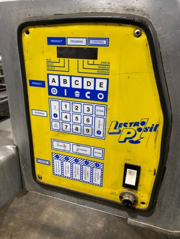 GREAT! Lectro Posit Commercial Cookie/ Pastry Depositor! All Stainless Steel! On Casters! Model: POSIT2 - Image 8 of 10