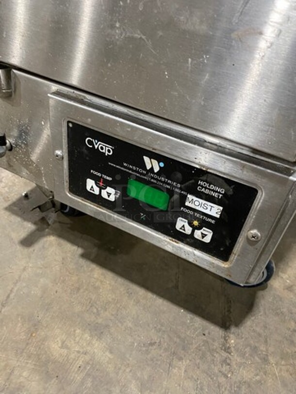 LATE MODEL! 2019 Winston Commerical 2 Drawer Food Warming/ Holding Cabinet! All Stainless Steel! On Casters! Model: HBB5N2GE SN: 201907020174 120V 60HZ 1 Phase - Image 7 of 8