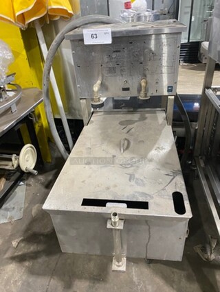 Pitco ALL STAINLESS-STEEL COMMERCIAL OIL FILTER System! Model P14 