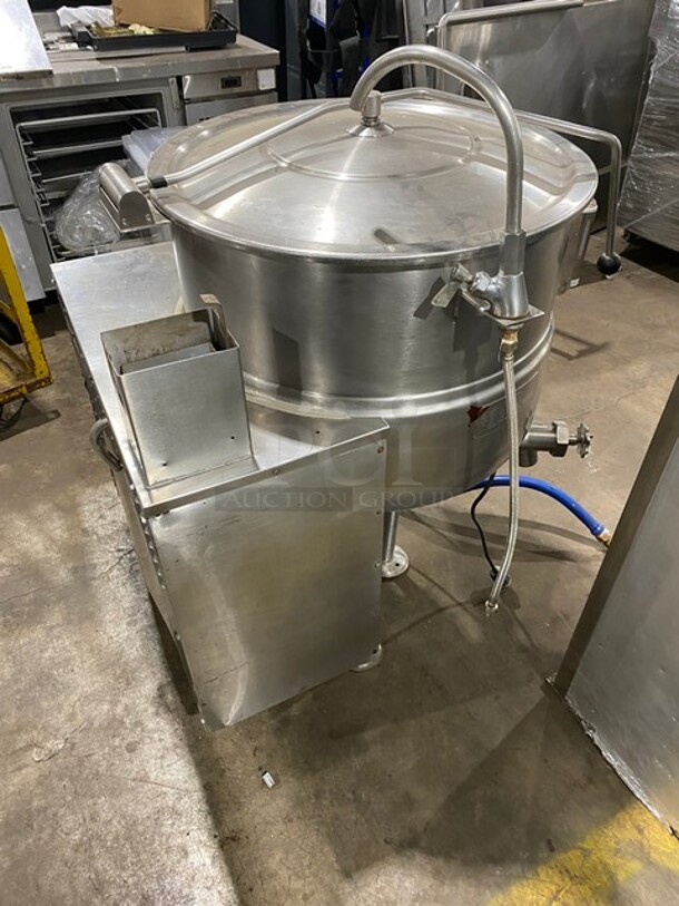 Cleveland Stainless Steel Cleveland Range Floor Style Self-Contained Soup Kettle! All Stainless Steel! On Legs! - Image 4 of 9