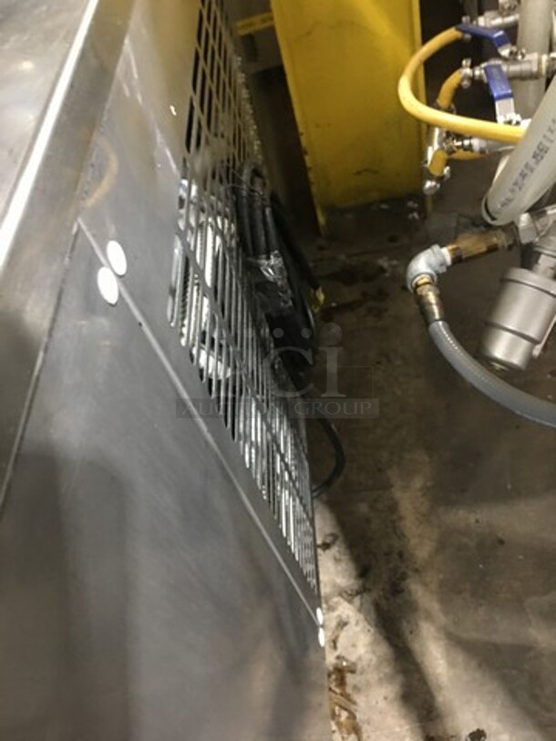 Commercial Refrigerated Chef Base! With 4 Drawer Storage Space! All Stainless Steel! On Casters! Model: COMP84 SN: 50910002 - Image 9 of 9