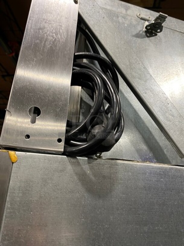 Victory Commercial Single Door Reach In Refrigerator! All Stainless Steel! On Legs!  - Image 8 of 8