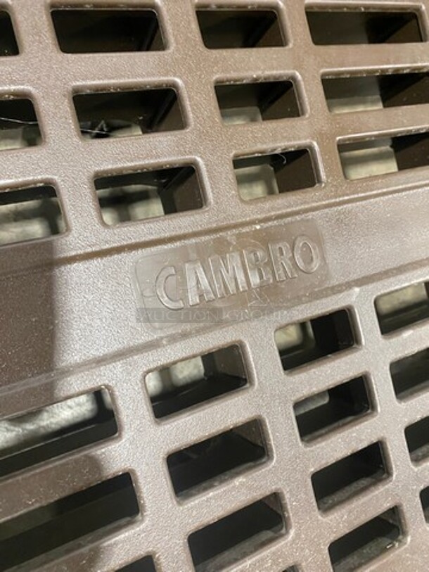 Cambro Brown Poly Dunnage Rack! - Image 6 of 7