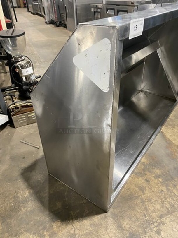Commercial Solid Stainless Steel Hood System! - Image 2 of 7