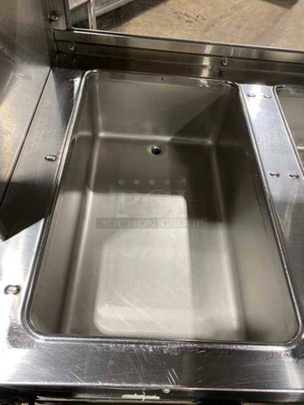 Eagle Commercial Electric Powered 5 Well Steam Table! With Storage Space Underneath! All Stainless Steel! On Casters! Model: YSPHT5 SN: 2008990274 208V 60HZ 1 Phase - Image 6 of 10