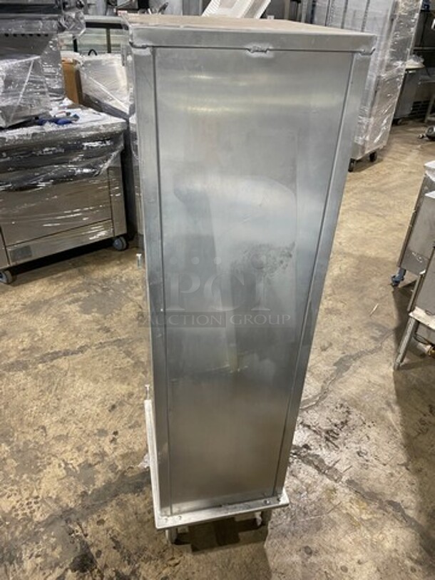 Lockwood Commercial Single Door Enclosed Pan Rack! Solid Stainless Steel! On Legs! Model: CA60RR25 - Image 4 of 6