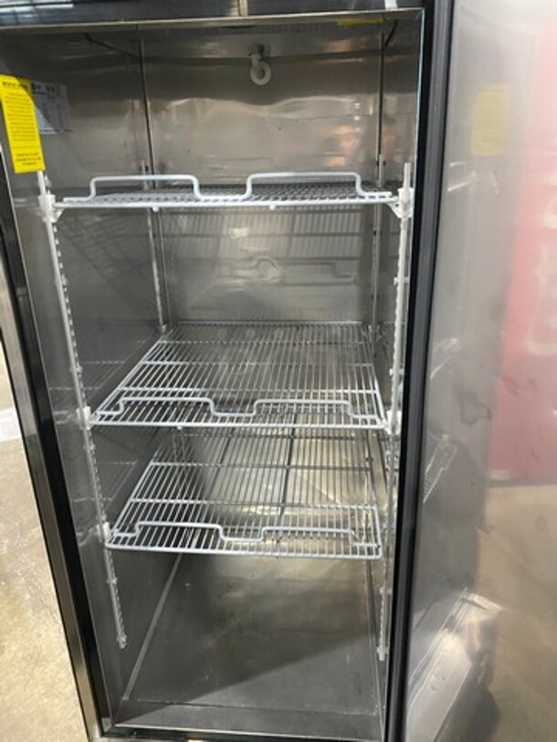 SG Single Door Reach In Freezer! With Poly Coated Racks! All Stainless Steel! Model: SD23SDSSFZ 115V! Powers On But Does Not Get Down To Temp! - Image 6 of 10