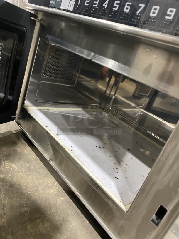 2020 SOLWAVE All Stainless Steel Countertop Microwave Oven! Model 180MWHD21 Serial 200601028 208-230V/60Hz/1 Phase - Image 6 of 8