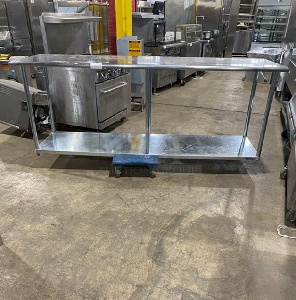 L&J Restuarant Manufacturing Stainless Steel Worktable With Undershelf! - Image 2 of 9