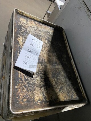 Full Size Baking Sheet Pans! 5x Your Bid!