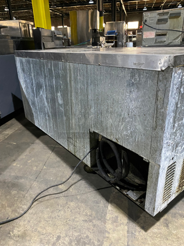 Leader Commercial 3 Door Under The Counter/ Work Top Cooler! With Poly Coated Racks! All Stainless Steel! On Casters! Model: LB72S/C SN: PV07S0917 115V 60HZ 1 Phase - Image 4 of 8