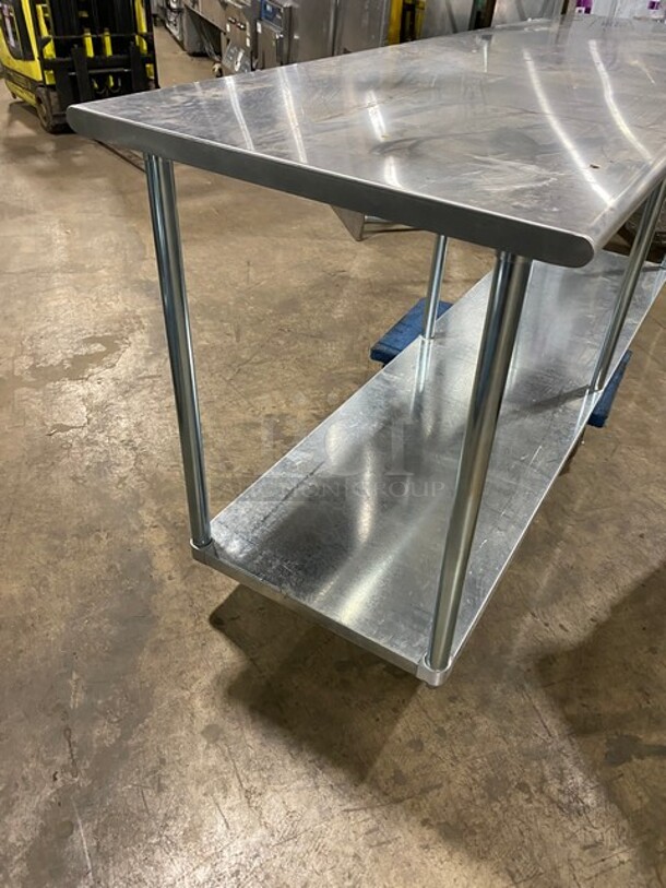 L&J Restuarant Manufacturing Stainless Steel Worktable With Undershelf! - Image 4 of 9