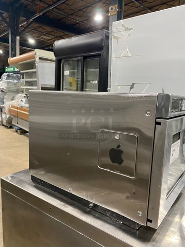 AWESOME! 2018 LATE MODEL! SOLWAVE All Stainless Steel Microwave Oven! Model 180MWHD21 Serial 180901625 208V-230V/60Hz/1 Phase  - Image 3 of 8
