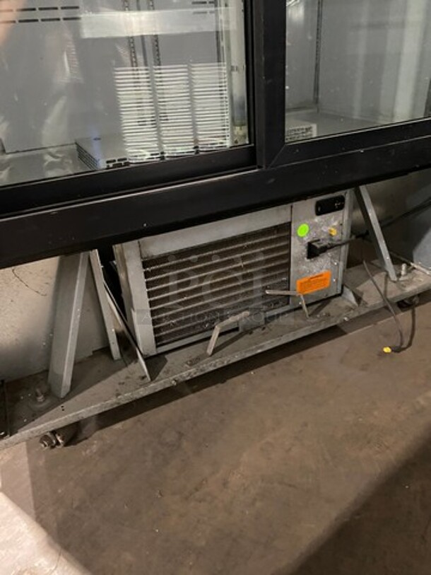Frigoglass Commercial 2 Door Reach In Cooler Merchandiser! With View Through Doors! On Casters! Model: MC1300SV2 SN: 4712S66152 120V 60HZ 1 Phase - Image 8 of 11