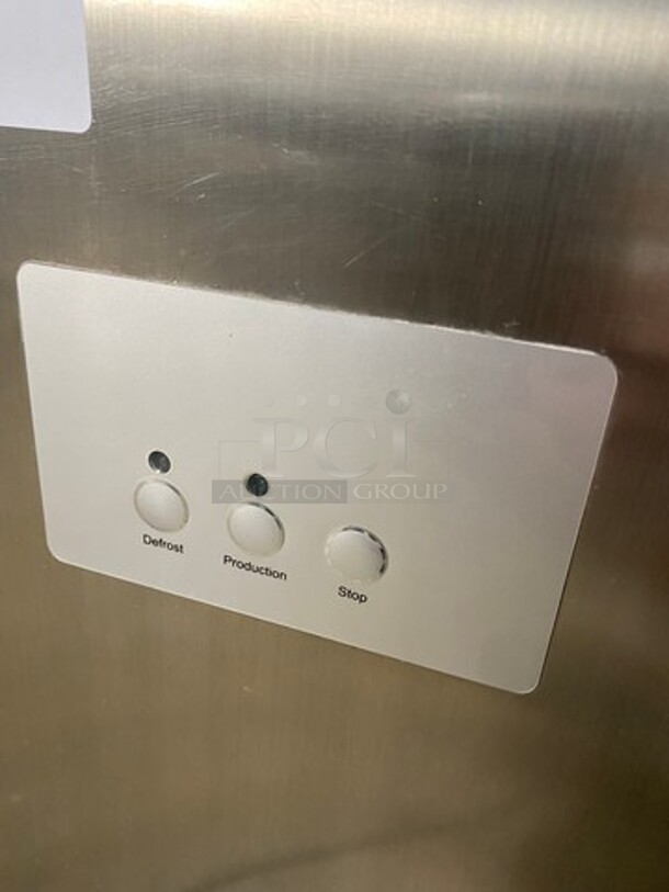 Commercial Fried Ice Cream Roll Machine! All Stainless Steel! On Casters! WORKING WHEN REMOVED! - Image 6 of 7