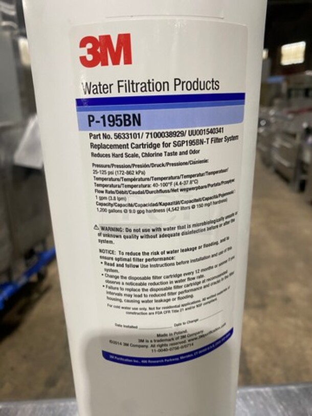 NEW! IN THE BOX! Water Filtration Replacement Cartridge! - Image 4 of 5