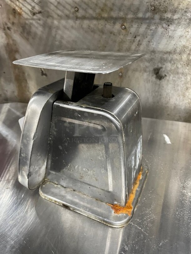 Taylor Commercial Countertop Food Portioning Scale! All Stainless Steel! - Image 2 of 4