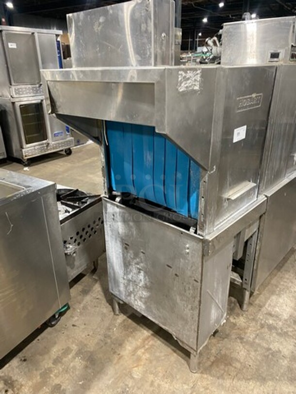 FAB! Hobart Commercial Heavy Duty Conveyor Dishwasher! All Stainless Steel! On Legs! Model: CRS66A SN: 851041280 208V 60HZ 3 Phase - Image 4 of 12