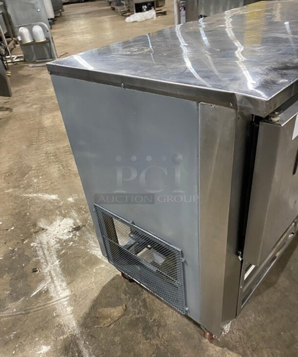 Cool Tech Commercial 2 Door Lowboy/ Worktop Cooler! Stainless Steel! On Casters! - Image 2 of 8