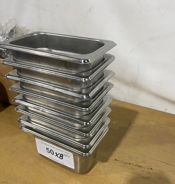 Carlisle Commercial Steam Table/ Prep Table Food Pans! 8X Your Bid! - Image 2 of 7