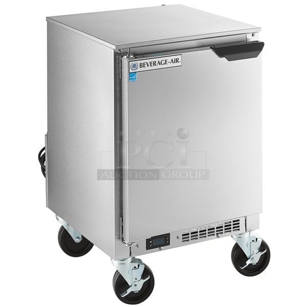 BRAND NEW SCRATCH & DENT! IN THE BOX! Beverage-Air UCF20HC-24-104 20" Low Profile Undercounter Freezer	20x25x27-5/8
 - Image 1 of 1