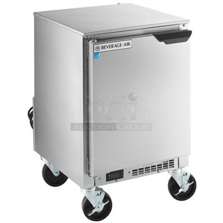 BRAND NEW SCRATCH & DENT! IN THE BOX! Beverage-Air UCF20HC-24-104 20" Low Profile Undercounter Freezer	20x25x27-5/8
