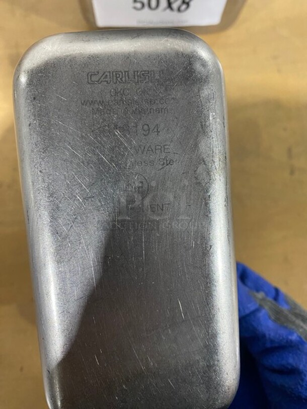 Carlisle Commercial Steam Table/ Prep Table Food Pans! 8X Your Bid! - Image 7 of 7