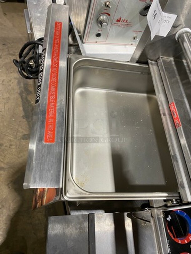 Star Commercial Countertop Hot Dog Roller Grill! With Bun Warmer! All Stainless Steel! Model: 30CHD SN: 6300911A0080 120V - Image 6 of 9