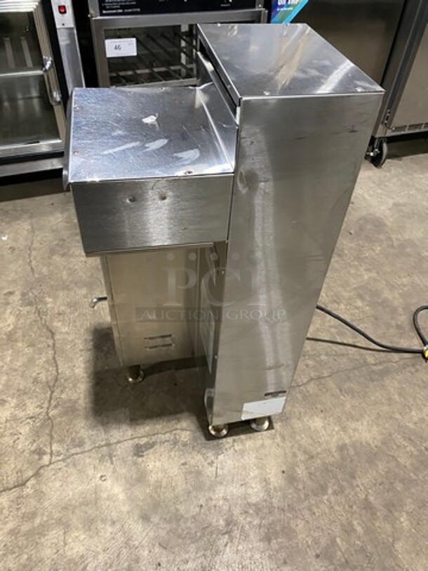 Fetco Commercial Countertop Coffee Brewing Machine! All Stainless Steel! On Legs! Model: CBS2041E - Image 3 of 8