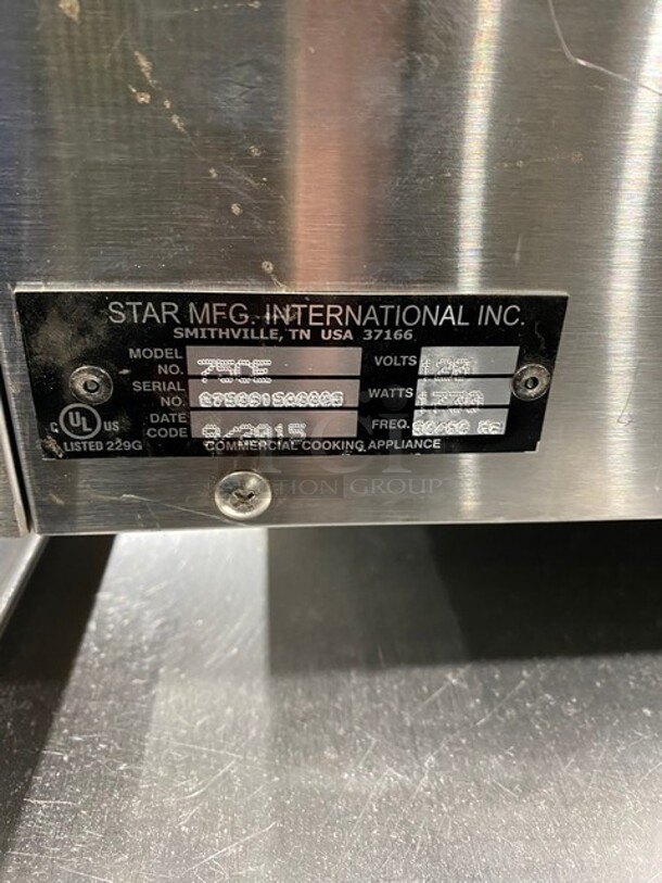 NICE! New Never Used Star Commercial Countertop Hot Dog Roller Grill! All Stainless Steel! Model: 75CE 120V - Image 8 of 9
