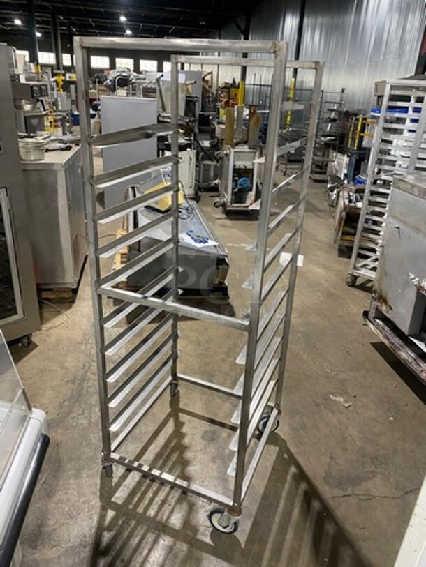 Channel Stainless Steel Spped Rack! On Casters!  - Image 2 of 5