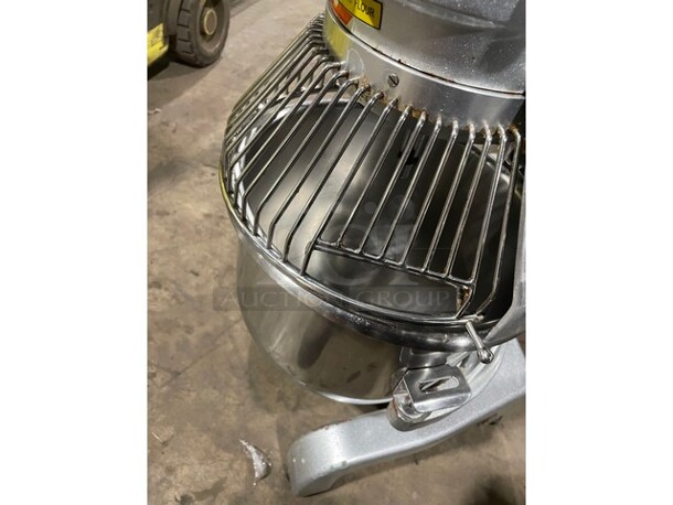 Thunderbird Commercial Countertop 20 Quart Mixer! With Bowl & Bowl Guard! With Meat Grinder Attachment! All Stainless Steel! Model ARM02N Serial 1133315! 115V 1Phase! - Image 7 of 8