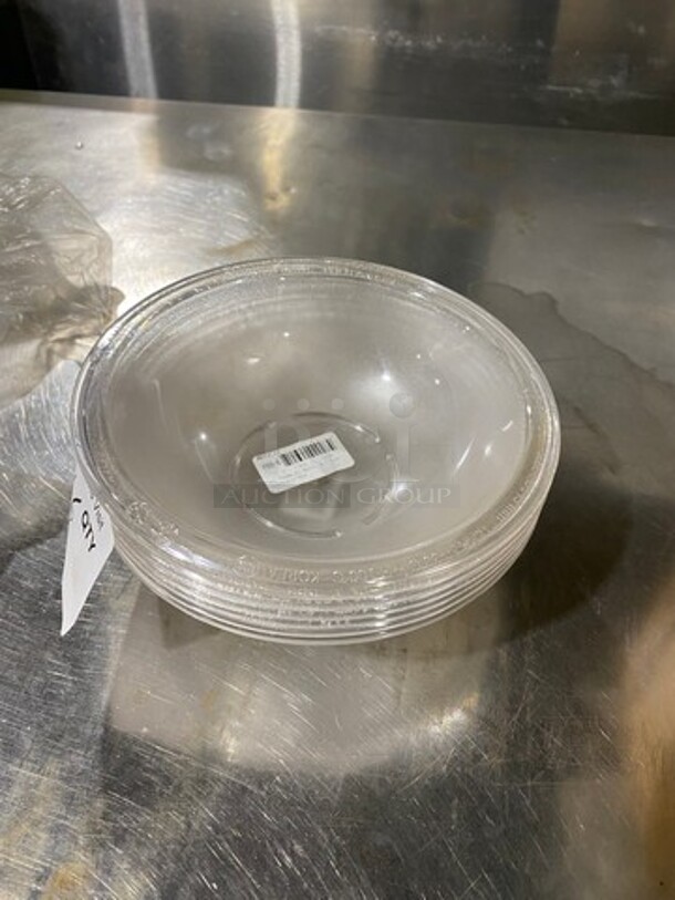 Winco Clear 6" Pebbled Bowls! 6x Your Bid! - Image 5 of 6