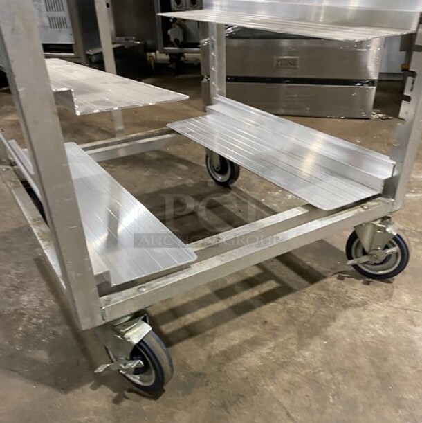 Channel Metal Commercial Pan Transport Rack! On Casters! MODEL AUR12 - Image 5 of 6