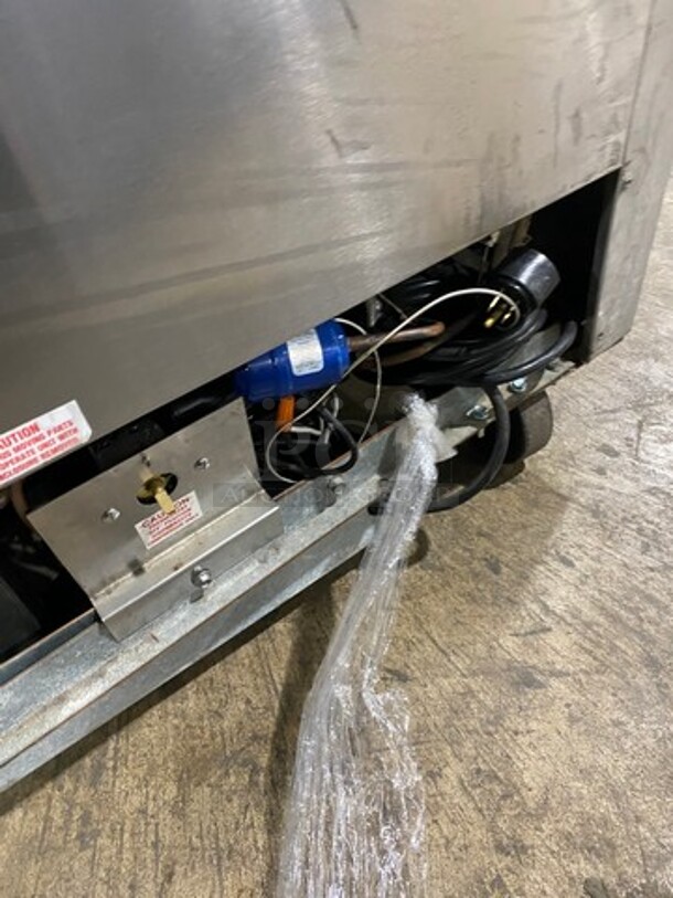 Beverage Air Single Side Access Milk Cooler! Stainless Steel! On Casters! Model: SM49N SN: 5002900 115V 1 Phase - Image 7 of 7
