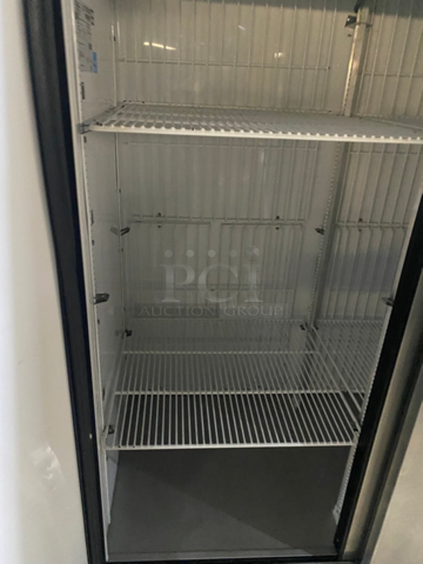 COOL! True Commercial 2 Door Reach In Freezer! With Poly Coated Racks! All Stainless Steel! On Casters! Model: T49F SN: 7701330 115V 60HZ 1 Phase - Image 6 of 10
