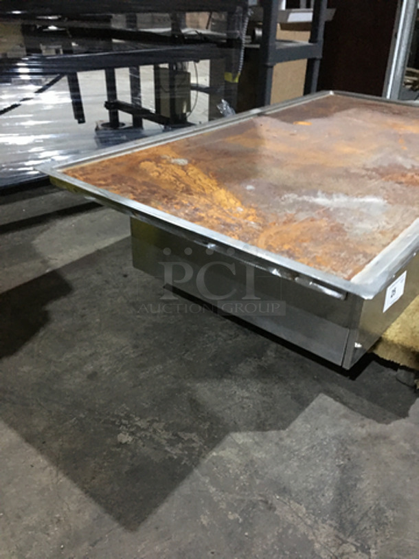 NEW! NEVER USED! Garland Electric Powered Drop In Teppanyaki Plancha Grill! Thermostatic Control! 208V 1 Phase - Image 2 of 7
